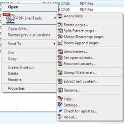 Pdf Shell Tools
