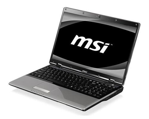 MSI CX620 schwartz Vorderseite