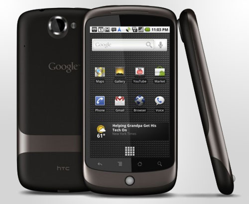 Nexus One alle Seiten