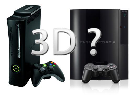 microsoft sony 3D