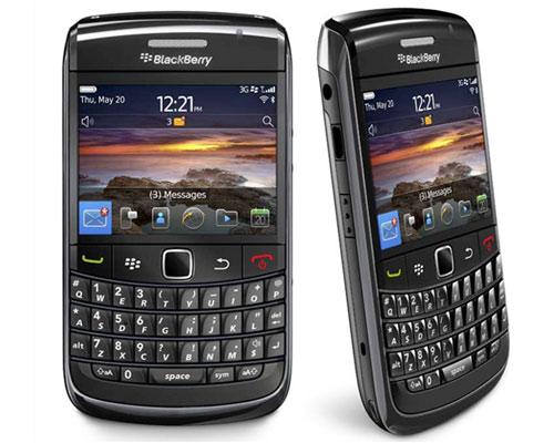BlackBerry Blod 9780 schwartz Frontansicht