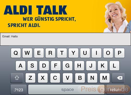 aldi talk internet