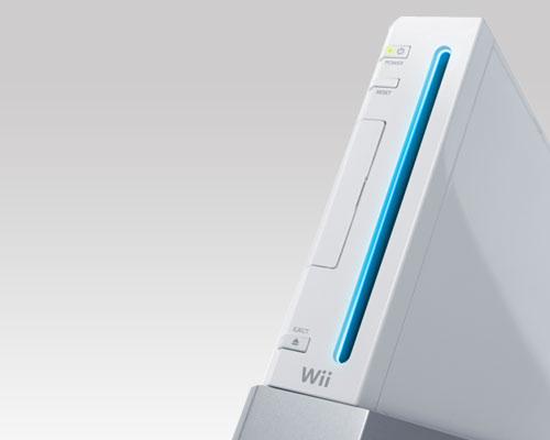 Nintendo Wii Schrägansicht