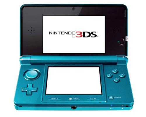 Nintendo 3 DS Blau