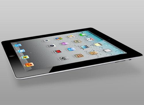 iPad 2 schwarz seiten ansicht