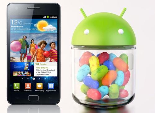 Samsung Galaxy S2 Android 4.1 Jelly Bean