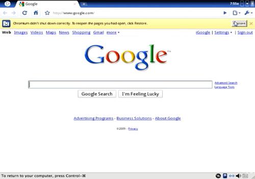 chrome os