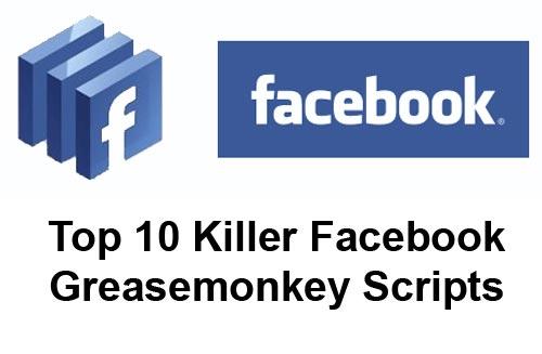 facebook Greasemonkey Scripts