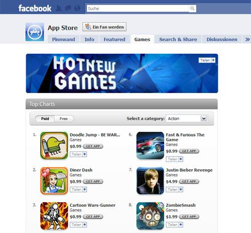 Facebook App Store