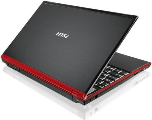 MSI GX640 Gamer Notebook