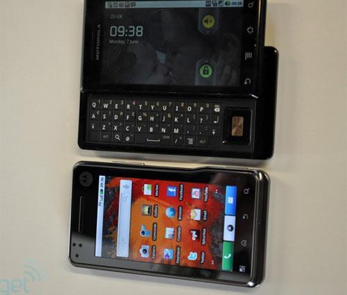 Motorola Milestone 2 Touchhandy