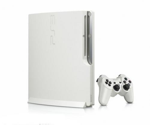 PS3 Slim nun in Farbe weiß