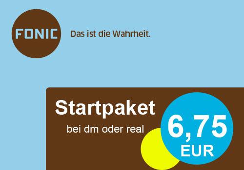 Fonic Startpaket 6,25 Euro