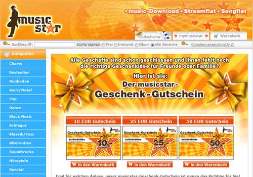musicstar gutscheine