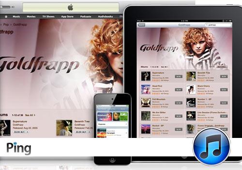 Apple itunes ping network