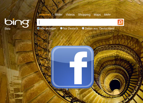 Bing Facebook screenshot