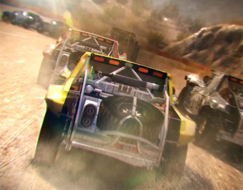 Colin McRae: DiRT 2 Screenshot Multiplayer Autos Wüste