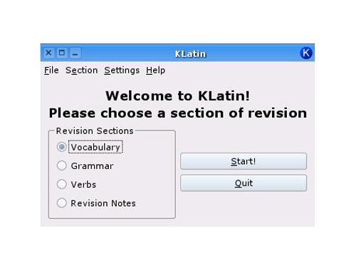 Latein lernen mit Klatin kostenlos Program