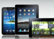 Apple iPad, Samsung Galaxy Tab 