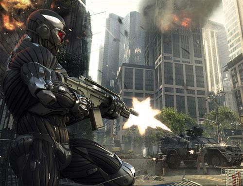 Crysis 2 Screenshot Soldaten Kampf