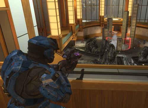 Halo: Reach Screenshot Reflection Sniping
