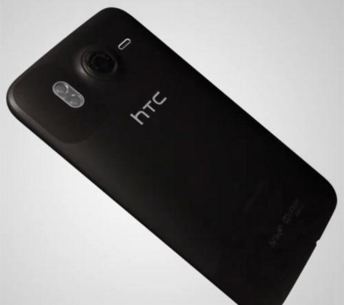 HTC Desire HD Rückseite