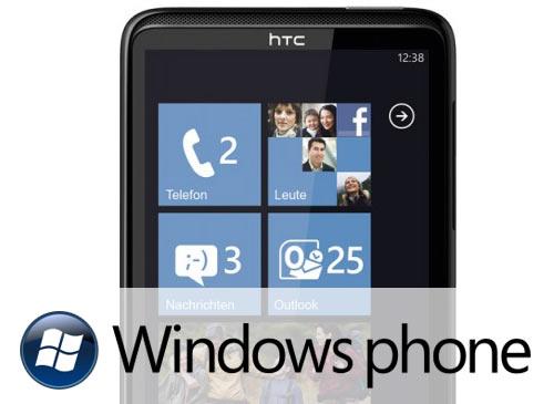 HTC HD7 windows phone 7
