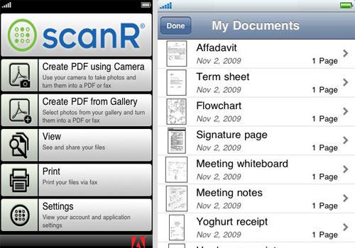 scanR apple app