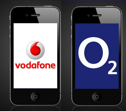 Apple iPhone Vergleich Vodafone und O2