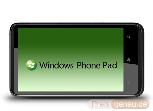 windows phone 7 pad