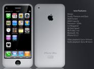 Weißes iPhone 4 Handy im