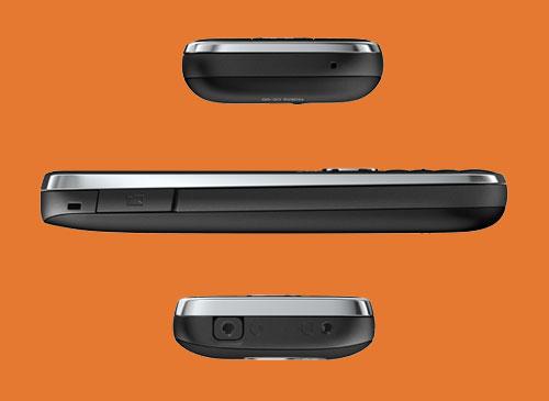 Nokia Handy C2 Schwarz Ansichten