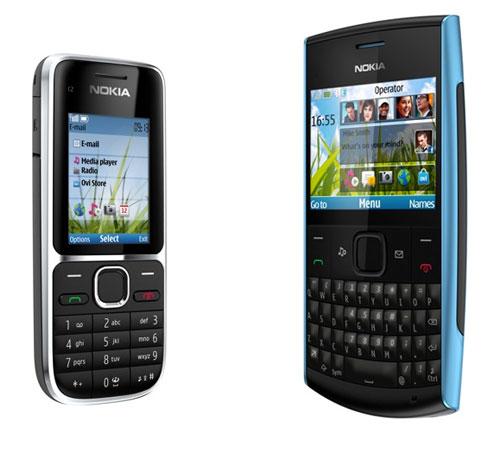 Nokia X2-01 und C2-01