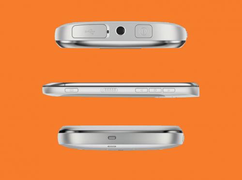 Nokia Smartphone C7 Silber ansichten