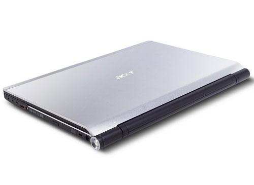 Acer Notebook Silber zugeklapt
