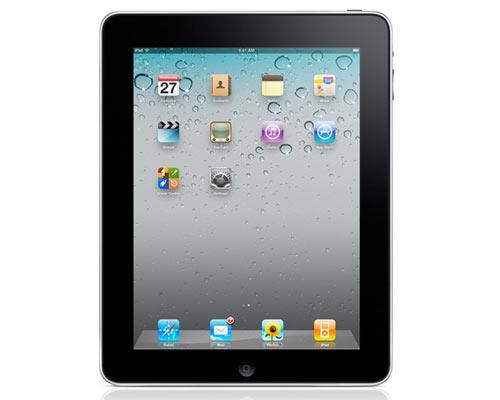 Apple iPad frontansicht