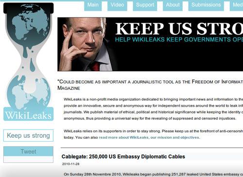 wikileaks keep us strong