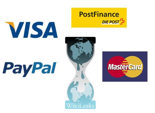 wikileaks paypal visa mastercard