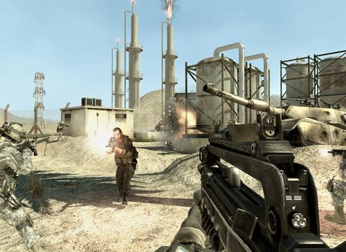 CoD Modern Warfare 2 Kampf Screenshot