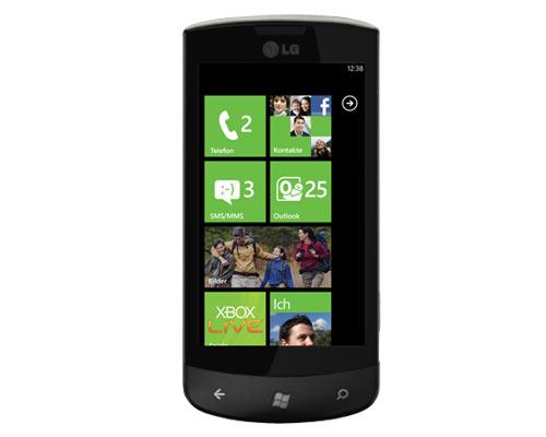 Windows Phone 7 LG