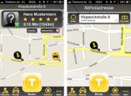 iPhone Taxi App: Taxi per