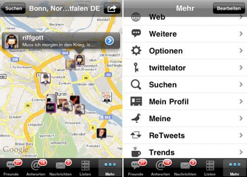 Apple iPhone App Twittelator Pro