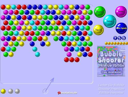 Bubble Shooter Screen