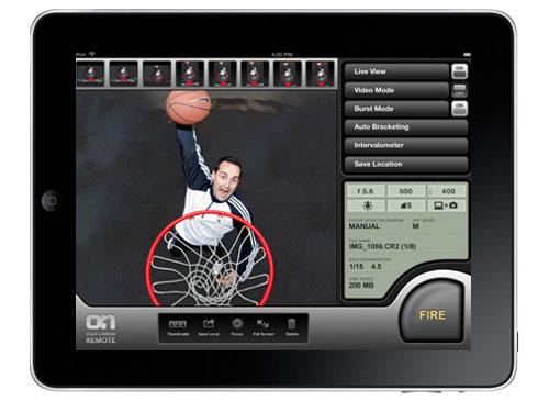 iPad app DSLR Camera Remote HD 