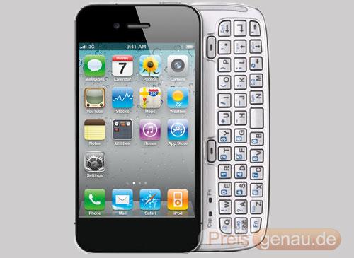 iPhone 5 Prototyp mit Tastatur