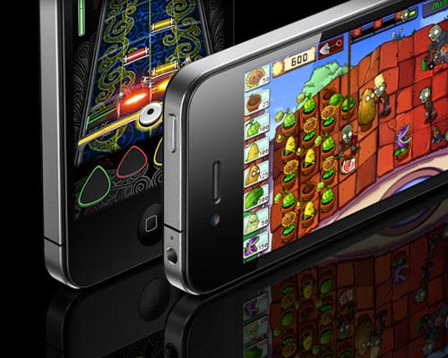 iPhone 4G mit Spielen