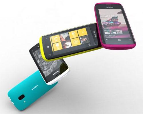 Windows Phone 7 von Nokia Konzeptbilde