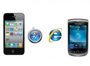 IE8, Safari, iPhone und BlackBerry 