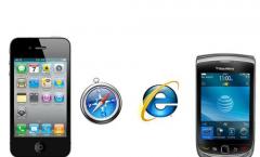 IE8, Safari, iPhone und BlackBerry 