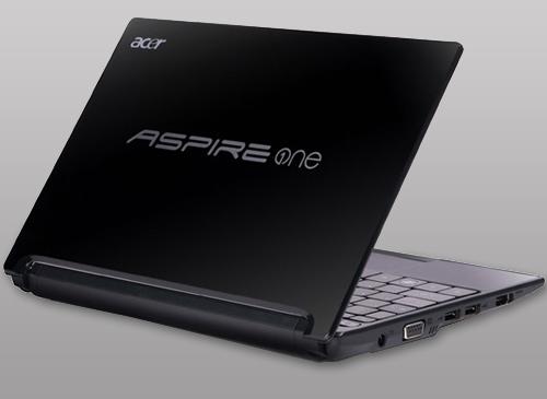 Acer Asprin One 522 Rückseite